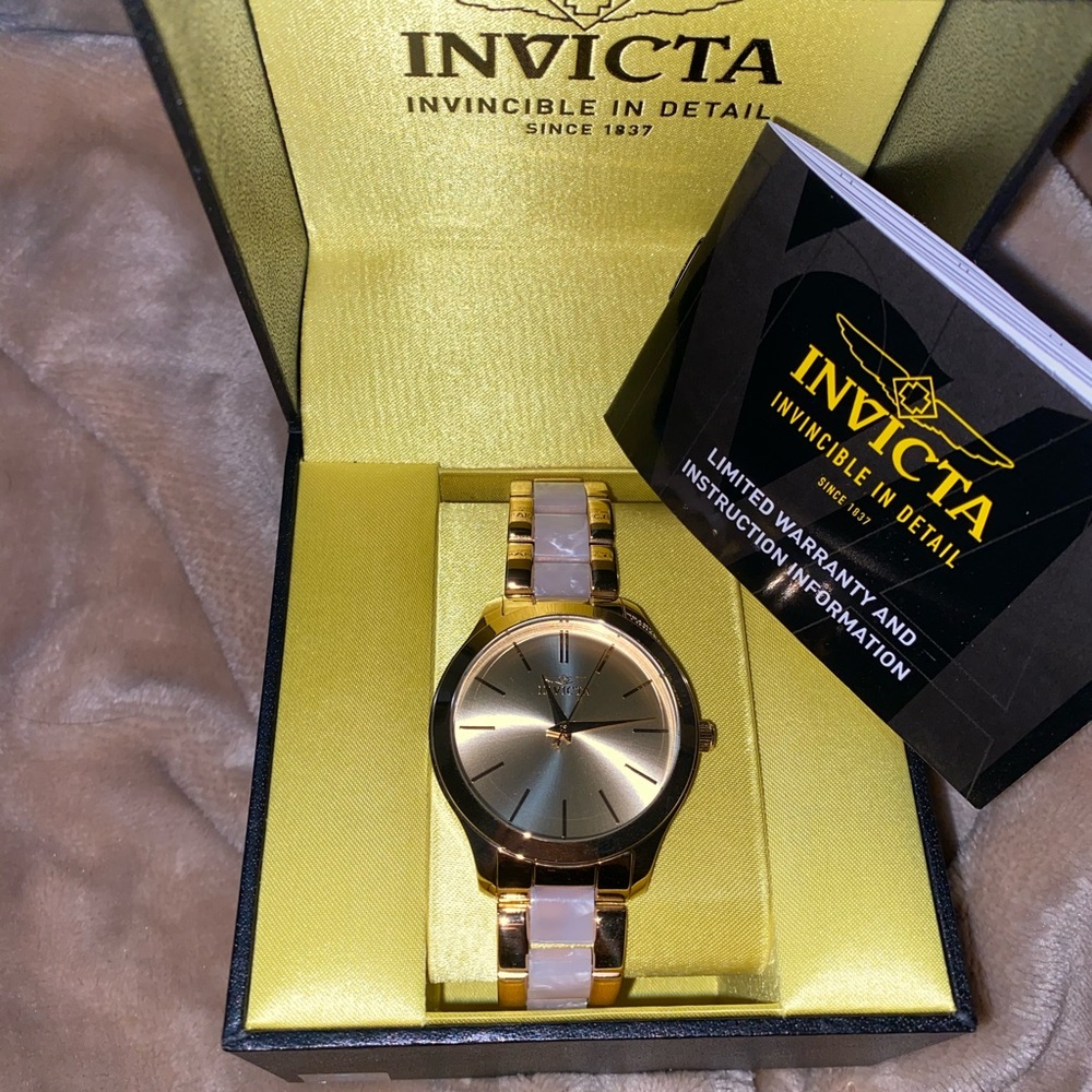 Invicta Rose Gold Watch NEW
